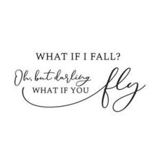 what if i fall but darling what if you fly