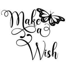 make a wish butterfly quote