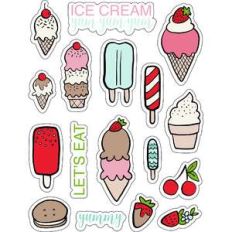ml ice cream cones stickers