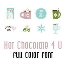 hot chocolate 4 u full color font