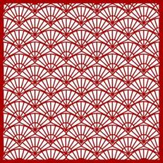 geometric fan background