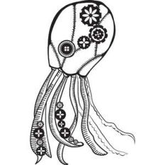cg steampunk octopus