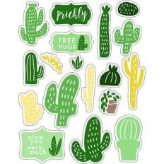 ml cleary cacti stickers