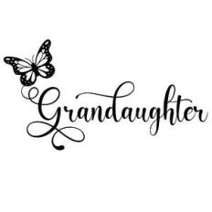 grandaughter butterfly word