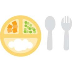 baby food plate