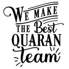 we make best quaran team
