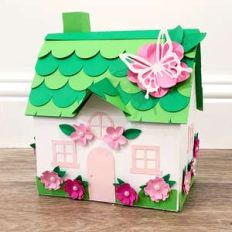 spring floral house