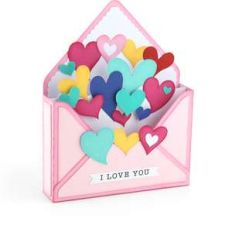 box card envelope heart