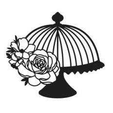 flower cake stand