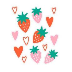 strawberry stickers