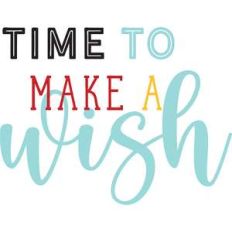 time to make a wish