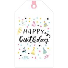 happy birthday tag