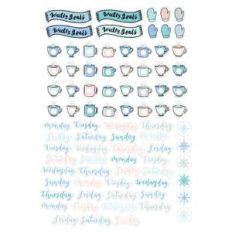 winter planner stickers