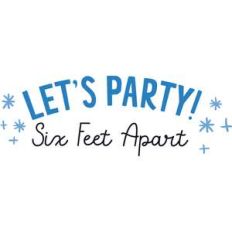 let's party six feet apart