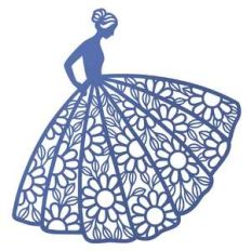 woman in a dress