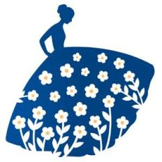 woman in a dress
