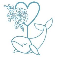 whale in love