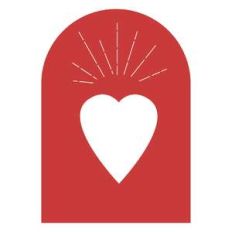 valentine's heart arch