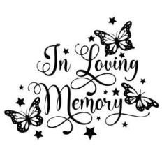 in loving memory butterfly quote