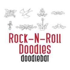 rock-n-roll doodles doodlebat