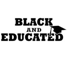 black and educated tassel