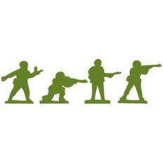 plastic army men