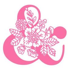 floral ampersand