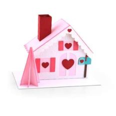 3d house valentine