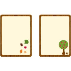 autumn / fall journaling cards