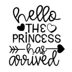 hello the princess has arrived