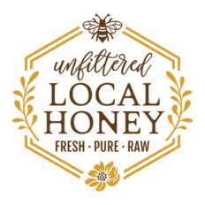 unfiltered local honey
