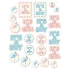 it's a boy - it's a girl planner stickers