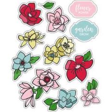 ml growing magnolia stickers