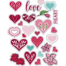 ml heart heart stickers