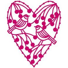 hedgerow birds heart