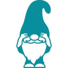 gnome covering his eyes