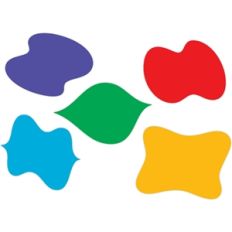 funky retro shapes set