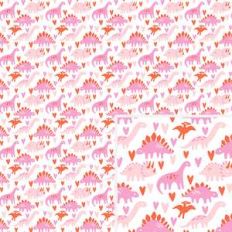 dino valentine pattern