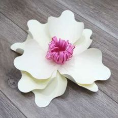 soft tight medium 3d flower