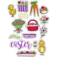 ml easter love stickers