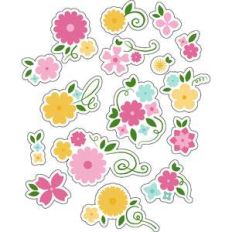 ml sprays floral stickers
