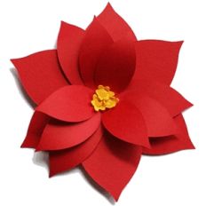 3d poinsettia