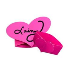 heart napkin rings - 2 sizes