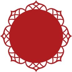 eight sided ogee arched doily