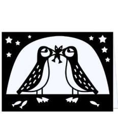 puffin love card