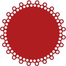 eyelet doily