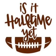 halftime yet football