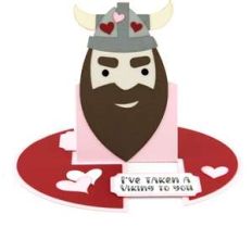 impossible card valentine viking