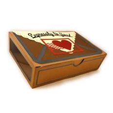 box 3d envelope decor dual compartments