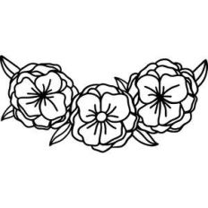 three flowers